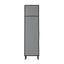 Large Portable Clothes Closet Wardrobe with Shelf Grey