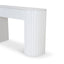 1.5m Marble Console Table - White