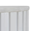 1.5m Marble Console Table - White