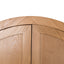 1.83m (H) Ash Curve Cabinet - Natural