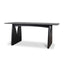Ex Display - 1.8m Elm Dining Table - Full Black