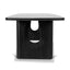 2.4m Recycled Fir Dining Table - Full Black