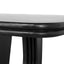 2.4m Recycled Fir Dining Table - Full Black