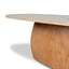 2.8m Travertine Dining Table - Natural