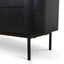 1.2m Chest of Drawers - Full Black