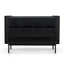 1.2m Chest of Drawers - Full Black