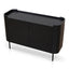 1.2m Chest of Drawers - Full Black