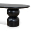 2.8m Dining Table - Full Black
