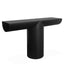 1.3m Console Table - Textured Espresso Black