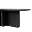 2.4m Dining Table - Full Black