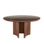 1.5m Round Dining Table - Walnut