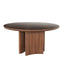 1.5m Round Dining Table - Walnut