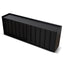 2m Sideboard Unit - Full Black