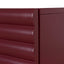 2m Sideboard Unit - Red