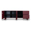 2m Sideboard Unit - Red