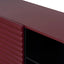 2m Sideboard Unit - Red