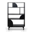 1.6m (H) Book Shelf - Full Black