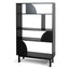 1.6m (H) Book Shelf - Full Black