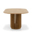 2.2m Oval Dining Table - Natural