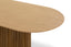2.2m Oval Dining Table - Natural