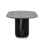 2.2m Oval Dining Table - Black Stain