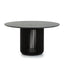 1.4m Round Dining Table - Black Stain