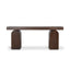 1.9m New Elm Console Table - Walnut
