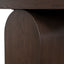 1.9m New Elm Console Table - Walnut