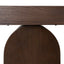 1.9m New Elm Console Table - Walnut