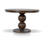 1.2m Round Elm Dining Table - Walnut