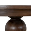 1.2m Round Elm Dining Table - Walnut