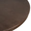 1.2m Round Elm Dining Table - Walnut