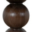1.2m Round Elm Dining Table - Walnut