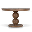 1.2m Round Elm Dining Table - Natural