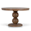 1.2m Round Elm Dining Table - Natural