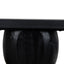1.6m Elm Console Table - Full Black