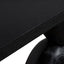 1.6m Elm Console Table - Full Black