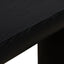 1.8m Elm Console Table - Full Black
