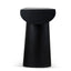 1.8m Elm Console Table - Full Black