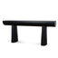 1.8m Elm Console Table - Full Black