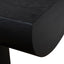 1.8m Elm Console Table - Full Black