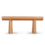 1.8m Elm Console Table - Natural