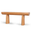1.8m Elm Console Table - Natural