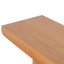 1.8m Elm Console Table - Natural