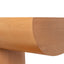 1.8m Elm Console Table - Natural