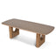 2.4m Elm Dining Table - Natural
