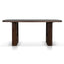 1.8m Elm Dining Table - Walnut