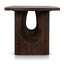1.8m Elm Dining Table - Walnut