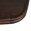 1.8m Elm Dining Table - Walnut