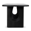 1.8m Elm Dining Table - Full Black